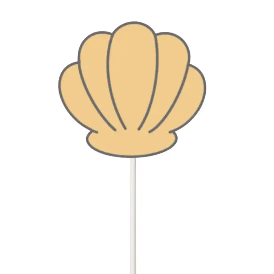 Sea Shell Cake Pop mold or Popper {7}