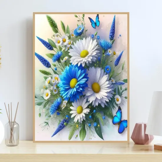 Diamond Painting Kits for Adult, Butterfly Flower Diamond Art Kits for Adult Beginners, {2}