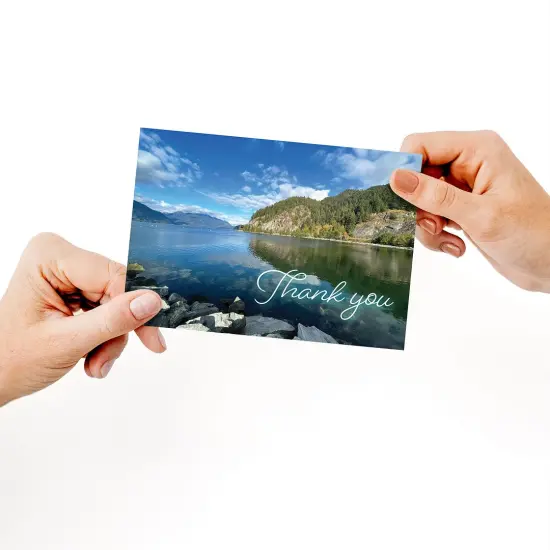 Great Papers! Scenic Waterscape Collection Thank You Note Cards, 5 each of 4 Designs, 4.875" x 3.375", 20 count {3}