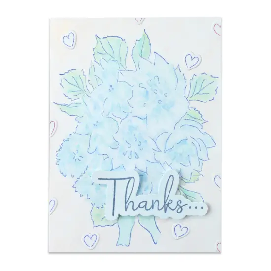 Tonic Studios Die, Stamp & Stencil Collection-Splendiferous Corsage {6}