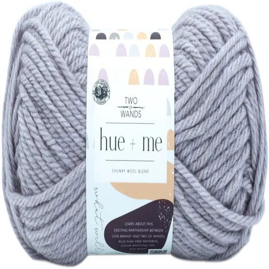 (Pack of 3) Lion Brand Hue & Me Yarn-Haze {1}