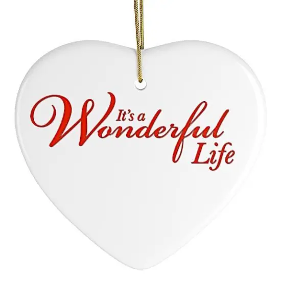 It's a Wonderful Life Christmas Ornament {4}