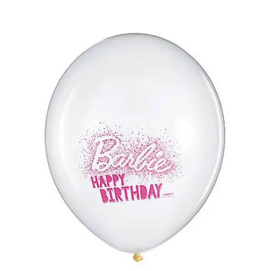 Barbie Dream Together Happy Birthday 12" Latex Balloons 6 Pc. {5}
