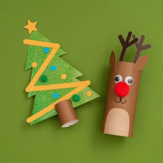 Colorbok Kids Christmas PDQ 4/Pkg-Holiday Paper Roll Kit {5}