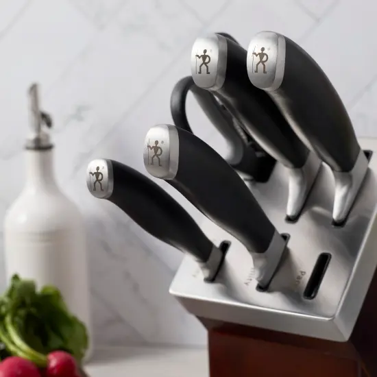 Henckels Elan 7-pc Self-Sharpening Knife Block Set {7}