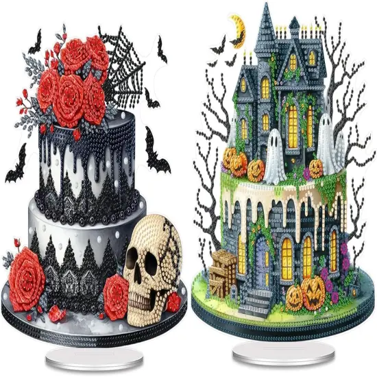 5D Diamond Art Tabletop Halloween {1}