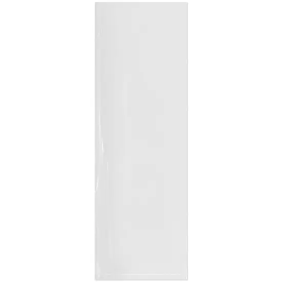 Plymor 8" x 24", 2 Mil Flat Open Clear Plastic Poly Bags {1}