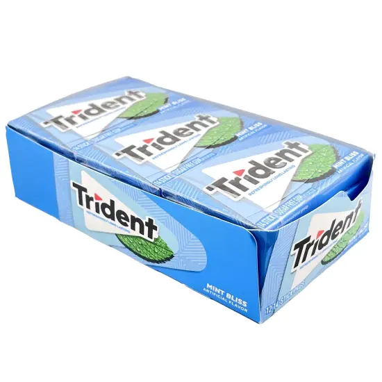 Trident Mint Bliss Gum (Sugar Free) | 12ct {1}