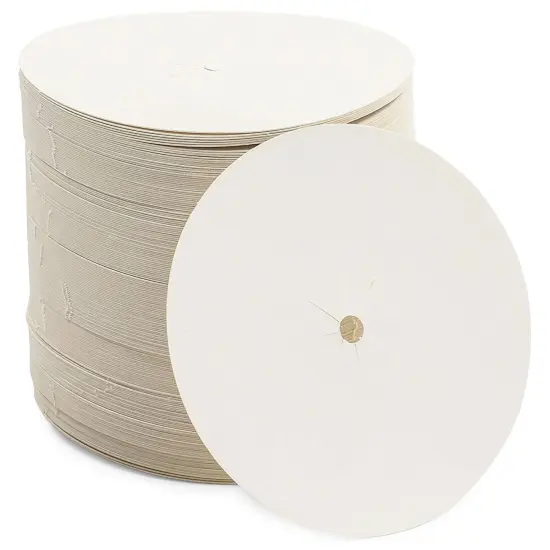 Candle Drip Protectors for Candlelight Vigil (3 in, 200 Pack) White {7}