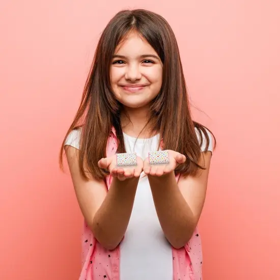 48 Mini Kaleidoscope Style Prism Toys for Kids Ages 4-14 - Bulk Birthday Classroom Rewards, Retro-Style Colorful Tubes (6 Designs, 1.7x1.1 In) {2}