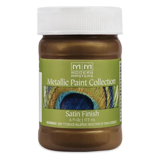 Modern Masters Metallic Paint - Statuary Bronze, 177 ml jar {1}