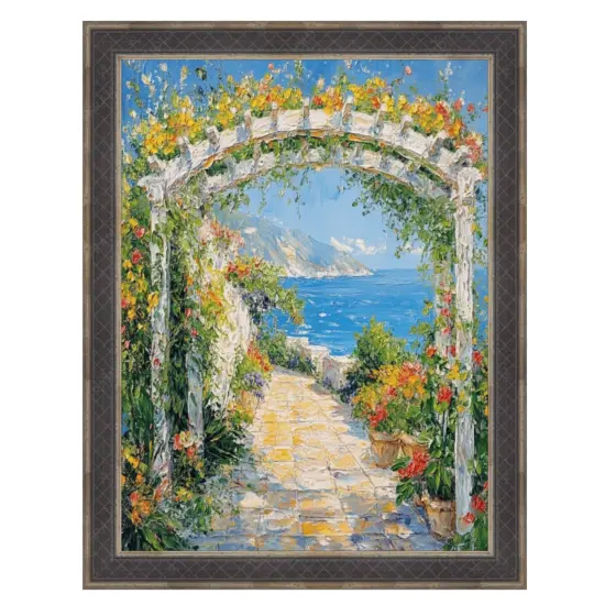 Gothic Antique Silver Espresso Picture Frame Vintage 16x20 frame {1}