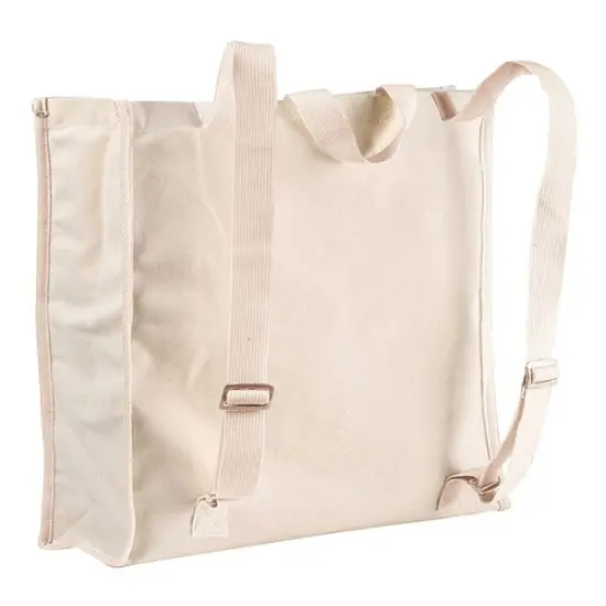 BAGedge&reg; 12 oz. Cotton Canvas Conference Hauler Duffel with Adjustable Straps and Velcro Tabs {8}