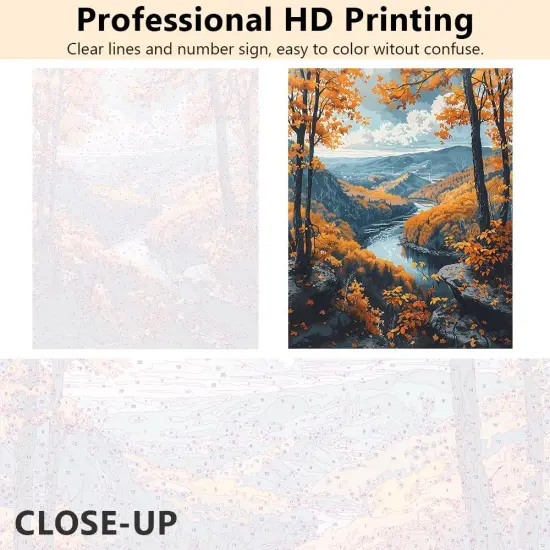 Painting by Numbers Kits on Canvas Art Crafts, 16"x20"(Frameless) {4}