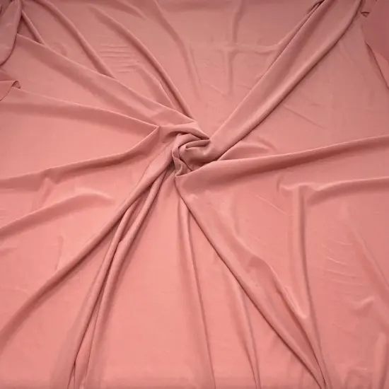 1 Yard ITY Stretch Solid Knit Fabric &ndash; Durable 270 GSM Material for Apparel, 58"-60" Wide Peach {2}