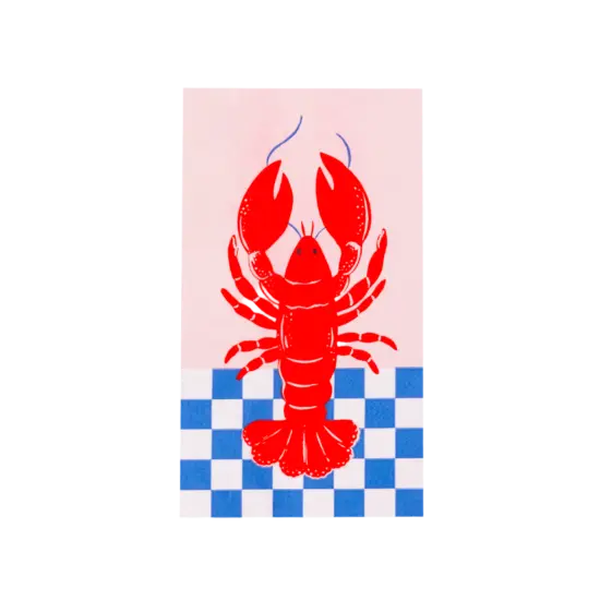 LE LOBSTER GUEST TOWELS {1}