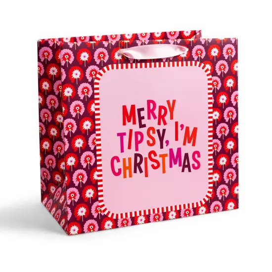 MERRY TIPSY HOLIDAY GIFT BAG {1}