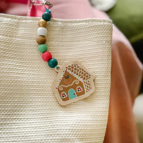 GINGERBREAD HOUSE KEYRING GIFT KIT {3}