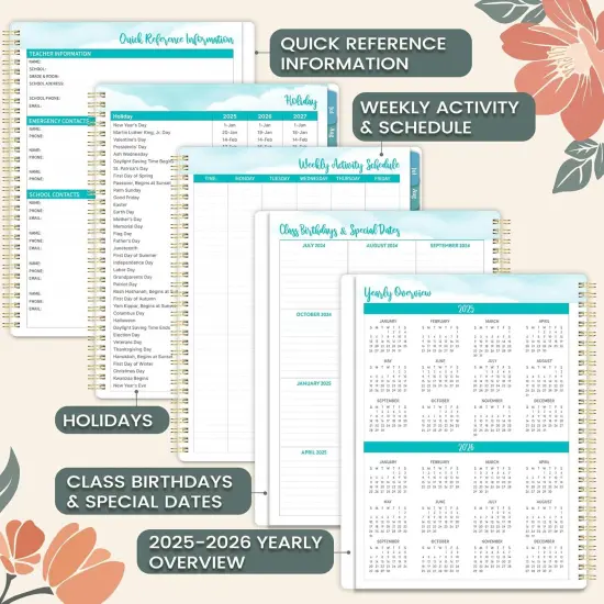 Teacher Planner 2025-2026 Academic Year {5}