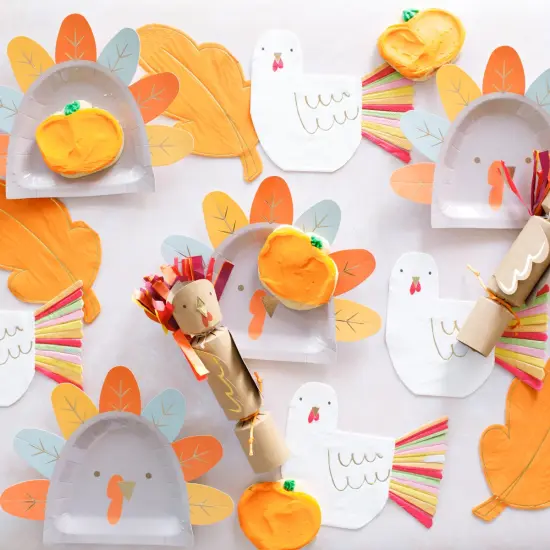 THANKSGIVING TURKEY TABLE CRACKERS {2}