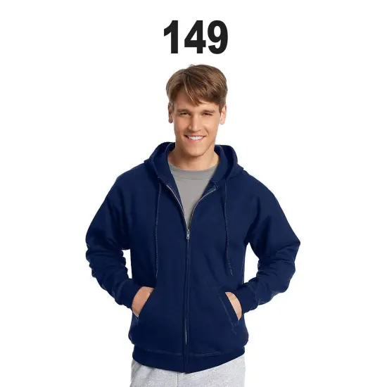 Men's Comfort Full Zip Hood | RADYAN&reg; SAFETY GREEN {3}