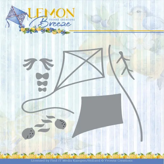 Find It Trading Yvonne Creations Die-Lemon Kite, Lemon Breeze {1}
