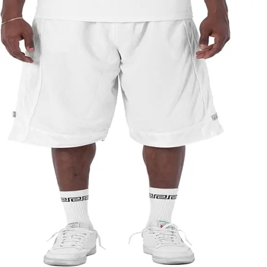 Mesh Basketball Shorts | RADYAN&reg; WHITE {1}
