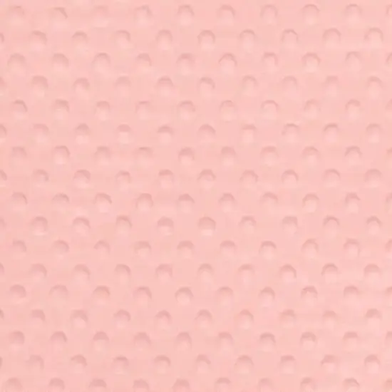 Baby Pink Cuddle Dimple Fabric per yard {1}