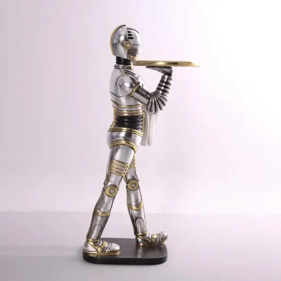 Android Robot Droid Butler Small Statue {5}