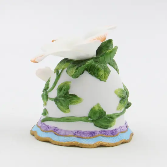 Ceramic Mini Dogwood Flower Bell, Home Decor, Gift for Her, Gift for Mom {3}