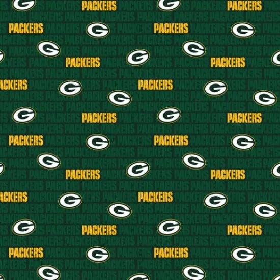 Licensed NFL Green Bay Packers Mini Cotton 14494-D Fabric by the Yard {1}