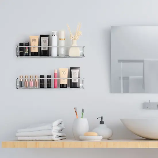 2PCS Spice Racks Wall Mounted Spice Storage Organizer {6}