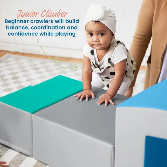 Junior Mix n' Match Pedestal, Beginner Playset Grey {3}