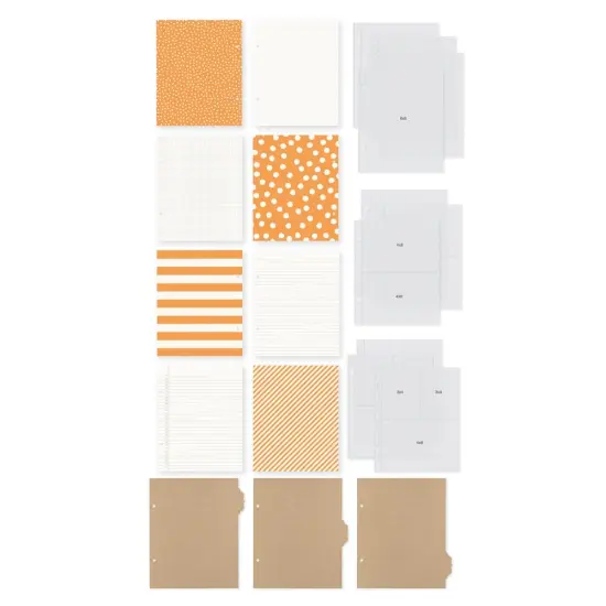 Simple Stories Sn@p! Binder 6"X8"-Orange, Limited Edition {4}