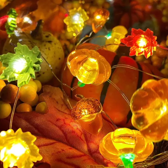 Thanksgiving Fall lights Decoration {1}