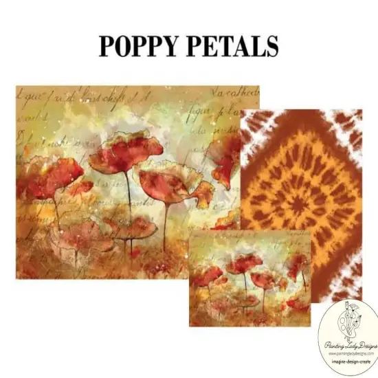 Tie Dye Decoupage and Mixed Media Art Papers {2}