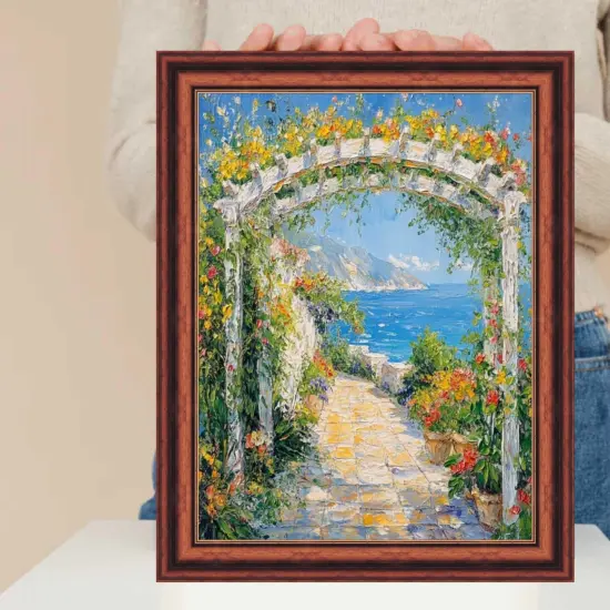 Certificate Gloss Walnut Wood With Gold Lip Picture Frame 30x36 frame {7}