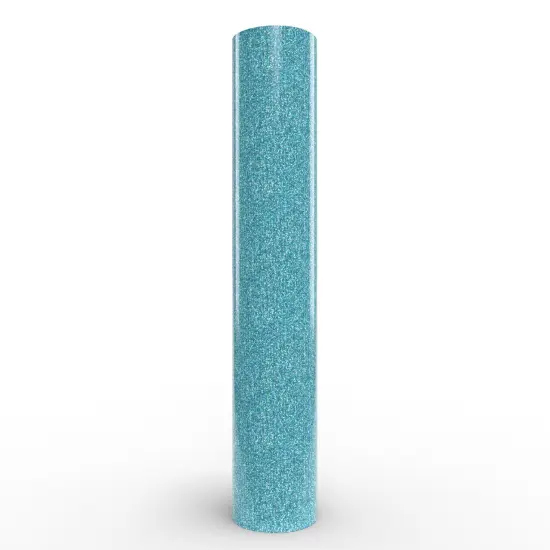 Siser&reg; Glitter Heat Transfer Vinyl, 11.8" x 60" Mermaid Blue {1}