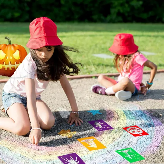 24 Pieces for Kids,Large Drawing Chalk(Halloween) {4}