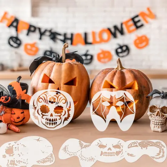20 Pcs Halloween Face Painting Stencils {5}