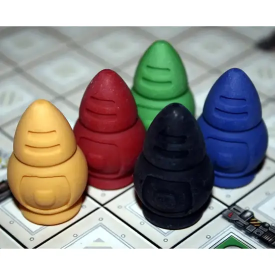 Rio Grande Games: Ricochet Robots - Abstract Strategy Board Game, Moving Robots, Find The Shortest Route, Party Game, Ages 14+, 1-100 Players {4}