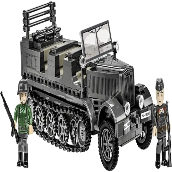 COBI Historical Collection World War II Sd.Kfz.7 / 1 & 2cm FLAKVIERLING 38 EXECUTIVE EDITION {2}