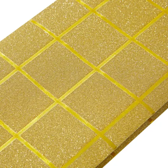 6 Pack Foiled Glitter Wine Bottle Gift Bags with Handles for Holidays, New Years, Birthdays (Silver, Black, Gold, 3.8 x 14 x 3.3 In) {4}