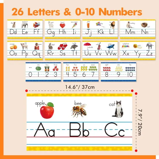 Alphabet & Number Line Bulletin Board Set {3}