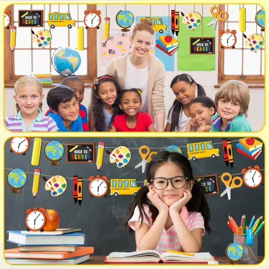 30 Pcs Back to School Hanging Decoration {5}
