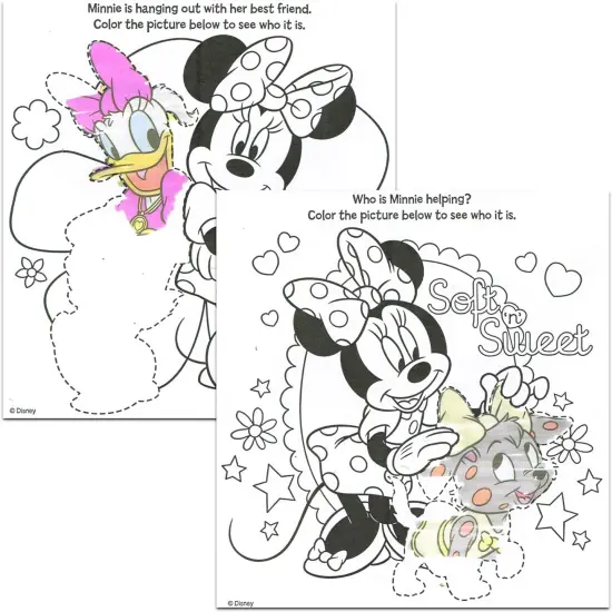 Minnie Mouse and Mickey Mouse Imagine Ink Coloring Book Set {2}