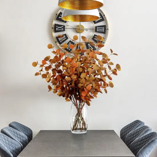 6 Pcs Artificial Eucalyptus Stems Fall {3}