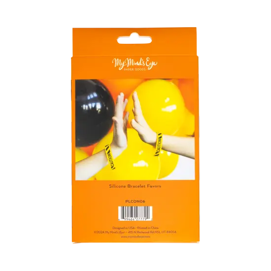 CAUTION RUBBER BRACELETS {5}