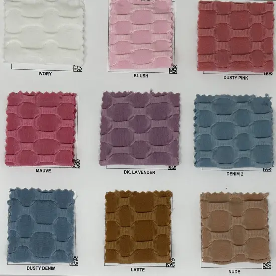 1 Yard Honeycomb Knit Solid Fabric Textured Soft Stretch 58/60" Width Brown {4}