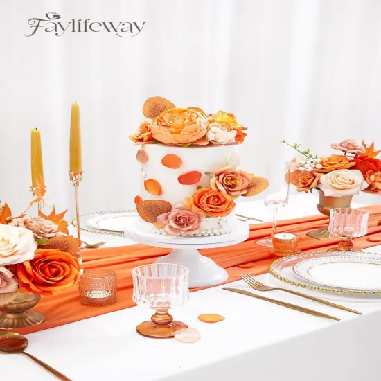 Silk Mix Peony Artificial Flowers Fall {3}